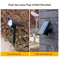 Lámpara Solar Exterior IP65 Para Jardín Luz Ajustable De Alta Brillo Con Sensor De Temperatura Decorativa Para Vivero - details 6