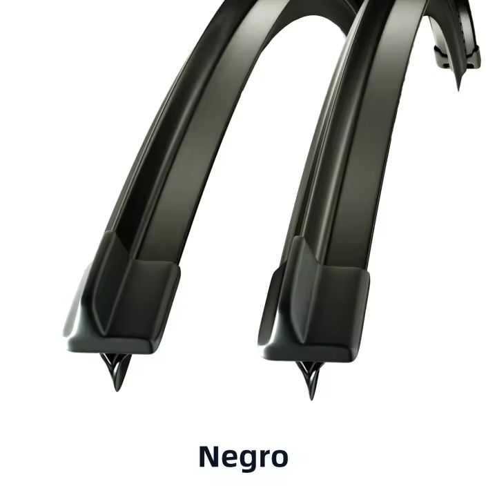 Limpia Parabrisas Delantero Plegable DUZIKMI Para Peugeot 206 2001-2006 Láminas De Limpieza De Ventosa Natural De Goma Negro Verde Accesorios De Ventana Delantera 26+16 - 1