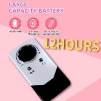 Torno para Uñas Profesional, 45000RPM Portatil Recargable Inalambrico con 12 cabezales de pulido y 48 cintas abrasivas y Pantalla LCD, para Manicura y Pedicura, para Gel o Acrilicas - details 8