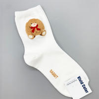 Calcetines De Conejo Para Mujeres Cómodos Y Lindos De Dibujos Animados Harajuku Para Skateboard. Caliente Y Transpirable Para Primavera E Invierno. Regalo Ideal. - details 4