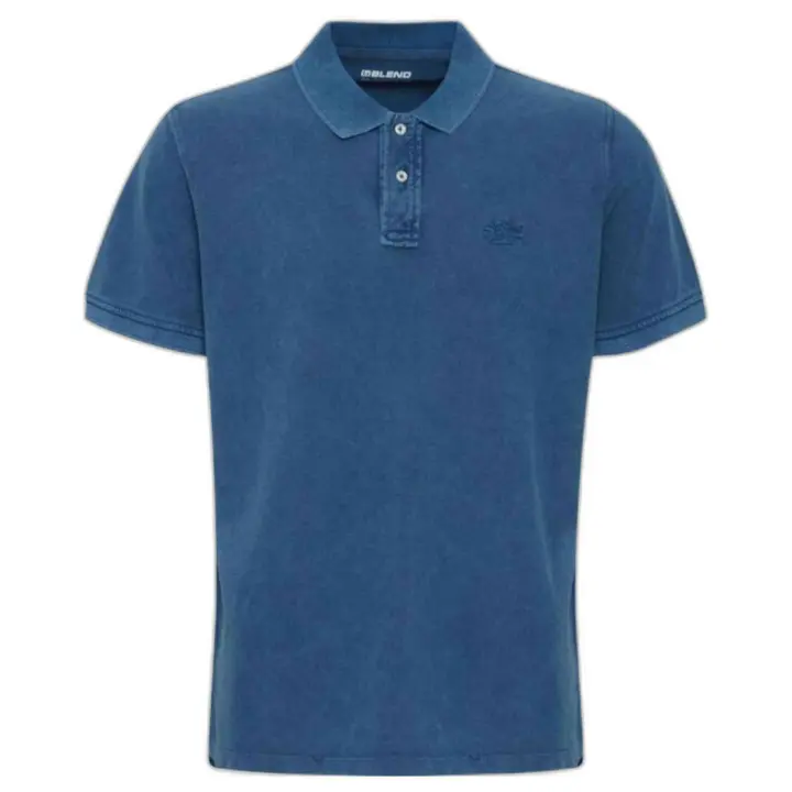 Polo de Manga Corta Blend  para hombre en color azul - 1