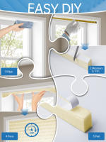 Cortinas Estampadas De Bloqueo Estilo Ajustable Sin Perforar Autoadhesivas Para Ventanas Decoración Del Hogar Durante El Ramadán Material De Tela De Poliéster - details 2