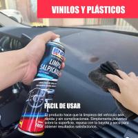 ENERFERO-Limpia Salpicaderos Coche en Spray, Limpiador Tapiceria Coche,Limpia Tapicerias Coche Vinilo Y GOMA-Protector Interior Coche Protege Daño UV-Aire Evolución, Varios Aromas, Efecto Mate 400ml - details 0