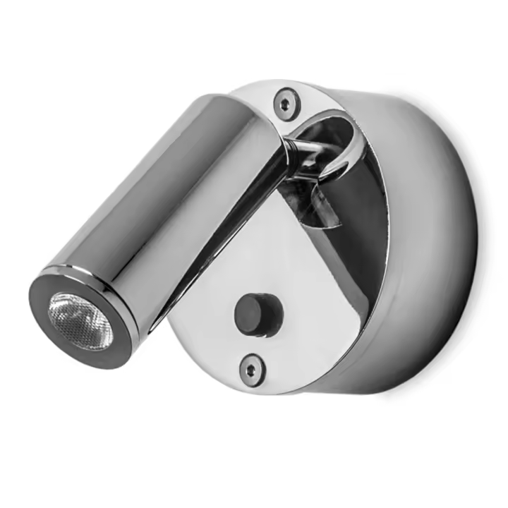 LEDS·C4 Luz De Lectura Ivy LED 1W 3000K Cromo 28Lm - 1