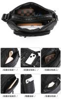 Bolso Bandolera De Cuero Suave Para Mujer 2024 Casual Con Múltiples Bolsillos Retro Bolso De Mano Para Damas Bolsos De Hombro - details 3
