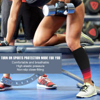 Pareja De Medias De Compresión Para Pies Y Piernas 20-30mmHg Para Correr Y Aliviar Los Esfuerzos En Los Muslos Para Hombres Y Mujeres - details 0
