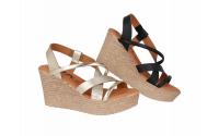 Sandalias Mujer de Cuña Alta Marca BDA en Piel –303 Estilo Trenzado y Confort con Planta de Gel  Descripción del Producto Eleva tu estilo con estas exclusivas sandalias de cuña de la marca B.D.A., diseñadas para la mujer que busca sofisticación sin renunc - details 6