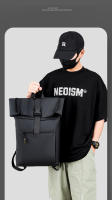 Mochila informal de moda de gran capacidad, nueva tendencia de estilo, mochila escolar para estudiantes, mochila de viaje para hombres y mujeres que combinan con todo. - details 15