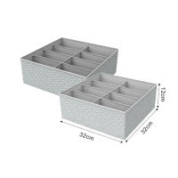 6 a 16 Cajones Cesta Organizador Armario Organizador Ropa de Tela Cajas Almacenamiento Plegable Para Almacenar Jeans,Suéter,Camisetas, Organizador Armario Ropa Separadores De Cajones - details 4