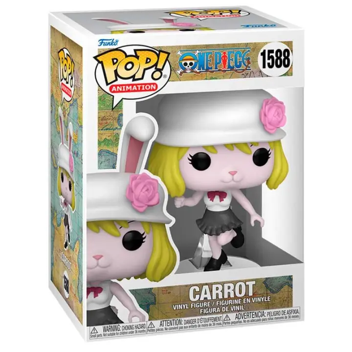 Figura Pop One Piece Carrot-Figura de Vinilo Coleccionable - Idea de Regalo- Mercancia Oficial - Juguetes para Niños y Adultos - Movies Fans - Muñeco para Coleccionistas y Exposición - 1