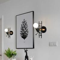 Lámpara De Pared Creativa Y Moderna Con Muñecos Nórdica De Metal Para Iluminación De Dormitorio Y Sala De Niños Y Bebés - details 0