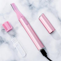 Aparato De Peluquería Portátil Para Cejas Y Cuerpo Recargable USB Mini Trimmer Eléctrico Para Mujeres Eliminador De Vello Shaper De Cejas - details 4