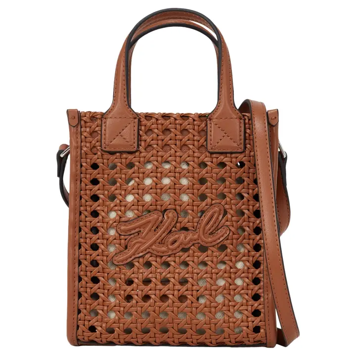 Bolso KARL LAGERFELD K/Skuare North-South Phone Color Marrón - 1