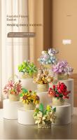 Yigao Bloques De Construcción 3080-87 Cesta De Flores Modelo De Decoración Para Escritorio Juguete Para Niñas Y Niños - details 0
