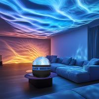 Proyector De Noche Estelar LED Luz De Galaxia RGB Con Control Remoto Y USB Para Decoración De Habitación Barra Fiesta 7 Modos - details 0