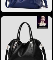 Bolsos cruzados de cuero PU suave para mujer, bolsos casuales, bolso de hombro con asa superior, bolsos grandes de diseñador, calidad de lujo, nuevo - details 14