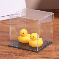 Caja De Exhibición De Acrílico Transparente 1Pc Para Muñecas Juguetes Coleccionables Protección Contra Polvo Tamaño 22 - details 7