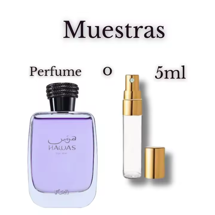 Rasasi Hawas for Him Eau de Parfum | Perfume Masculino Fresco, Dulce y Acuático - 1