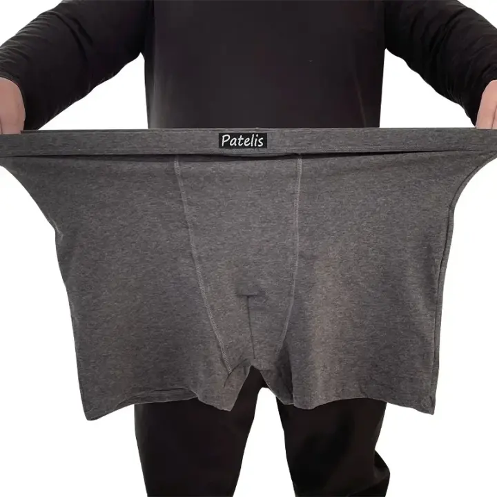 Boxershorts Para Hombres Ropa Interior Talla Grande Hasta 220kg 7XL 8XL Algodón Cómodo Briefs & Boxers Sin Patrón Específico - 1
