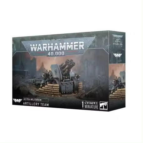 GAMES WORKSHOP - Astra Militarium: Dotación de artillería de campaña. - 1