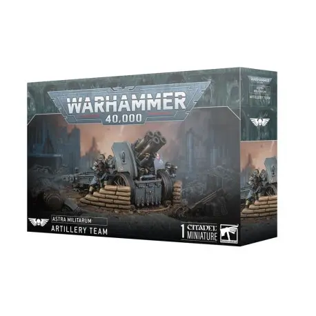 GAMES WORKSHOP - Astra Militarium: Dotación de artillería de campaña. - 1