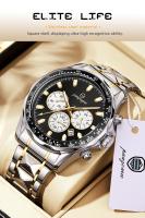Reloj De Pulsera De Lujo Para Hombre Resistente Al Agua Con Fecha Y Luminiscencia Reloj De Cuarzo De Acero Inoxidable Deportivo Y Casual - details 5