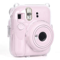 Funda De Cristal Brillante Para Cámara Fujifilm Instax Mini 12 Cubierta Transparente Con Correa Accesorio De Moda Para Aparatos Fotográficos - details 5