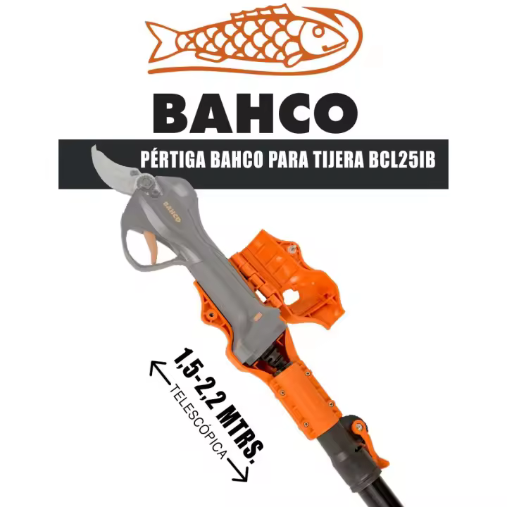 PÉRTIGA TELESCÓPICA BAHCO PARA BCL25IB (1,5-2,2 MTRS.) - I.V.A. INCLUIDO - 1
