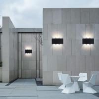 Luces de pared ajustadas para balcón, Sala de estar, pasillo, dormitorio, Porche, Aluminio Negro 1 Luces LED de pared para exterior, interior, impermeable, IP65, Modernos - details 2