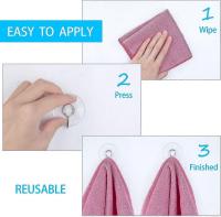 Gancho universal de ventosa de PVC-40 Pack S, se puede fijar a cualquier superficie lisa - details 2