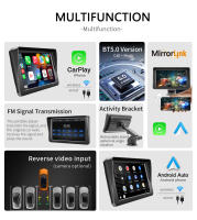 Radio Automotriz Universal De 7 Pulgadas Con Apple Carplay Android Auto Multimedia Video Player Táctil FM Bluetooth WIFI Para Coche - details 4