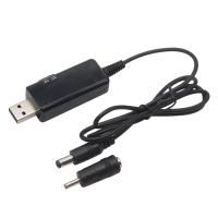 Cable Convertidor De Potencia USB DC 5V a 9V 12V Adaptador De Suministro De Energía USB a DC 5.5x2.1mm 3.5x1.35mm UBS Potencia - details 2