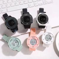 Reloj Digital Para Hombre LED Deportivo Reloj Militar Con Alarma Y Luz Luminosa Resistente Al Choque Y Al Agua Multifuncional Material De Correa De Silicona - details 19