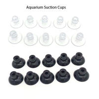10Pcs Soporte De Tubo De Aire Para Acuario Con Ventosa Transparente Y Negra Accesorios Para Bomba De Oxígeno Clip De Fijación Para Tanque De Peces - details 2