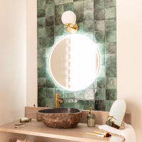 Ledkia Espejo Baño con Luz LED y Antivaho Ø60 cm Jizan - details 3