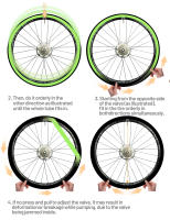 Tubo Interno De Bicicleta Ultraligero Para Montaña MTB 26 27.5 29 Pulgadas Material TPU Válvula Francesa De Metal Antioxidante CYCLAMI - details 10