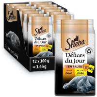 Comida húmeda para gatos Sheba Délices Du Jour (12x6x50gr) - Alimento de calidad premium para tu felino - ¡Sabor irresistible y nutritivo! - details 0