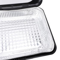 Pans De Aluminio Isolados Fáciles De Limpiar Multifuncionales Ligeros Con Tapa Desmontable Para Transporte Al Aire Libre Camping - details 7