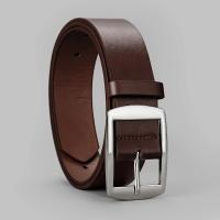 Cinturón Casual Para Hombre De Cuero PU Con Hebilla De Aluminio Cuadrada Moda Múltiples Colores Disponibles Para Uso Diario Y Actividades Ligeras - details 6