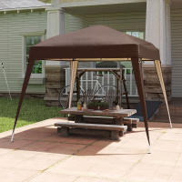 Techo de Gazebo Reemplazo 3x3m | Impermeable, Resistente al Viento (Clase 3) Y Frío | Estructura Estable with Toldo Individual para Jardín, Fiesta or Café - details 0