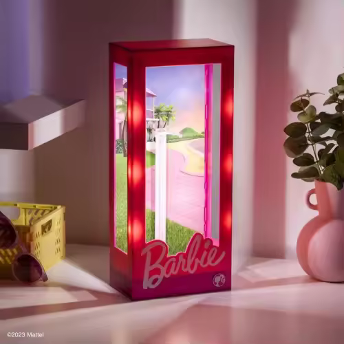 LÁMPARA BARBIE CAJA DE MUÑECA PALADONE REDSTRING PP11884BR - 1