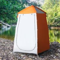 Outsunny Tienda de Ducha Camping Portátil UV25+ Tienda de Privacidad para Baño Vestuario Cambiador Inodoro con Ventana Bolsillo y Bolsa de Transporte 123x121x198 cm - details 1