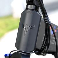 Bicicleta Eléctrica Plegable Adulto ENGWE Engine X 20*4.0 pulgadas Neumáticos gordos Chaoyang todoterreno Motor 250W batería de bicicleta eléctrica 48v 13Ah Velocidad máxima 25 km/h Autonomía de 100 km Freno de disco dual Carga máxima 150 kg - Negro - details 11