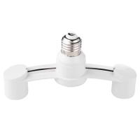 Soporte De Lámpara E27 a 2E27 Convertidor 85-285V Accesorios De Iluminación Para Hogar Y Hotel Material Plástico - details 1
