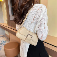 Bolso Bandolera De Cuero Sólido Para Mujer Estilo Lujo Diseñador Bolso De Hombro Underarm Moda 2024 Bolsos Y Monederos Para Dama - details 9