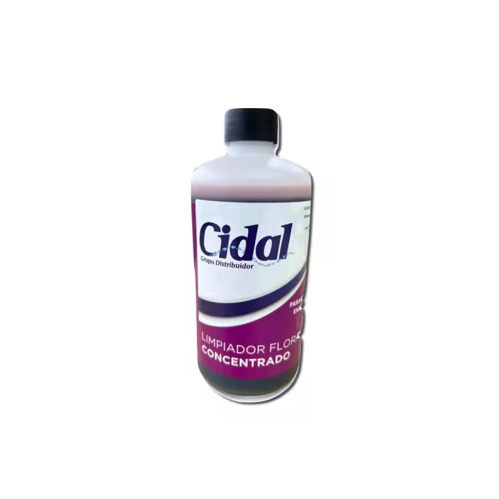 Limpiador Concentrado Floral Cidal 500ml - Conviértelo en 5L (Pack 6 ud = 30L) - 1