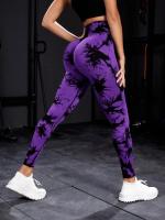 Treguas De Yoga Para Mujer Con Cintura Alta Y Sin Costuras Leggings De Gimnasio Fitness Y Ejercicio Talla Verdadera Treguas De Dibujos Atrilados - details 14