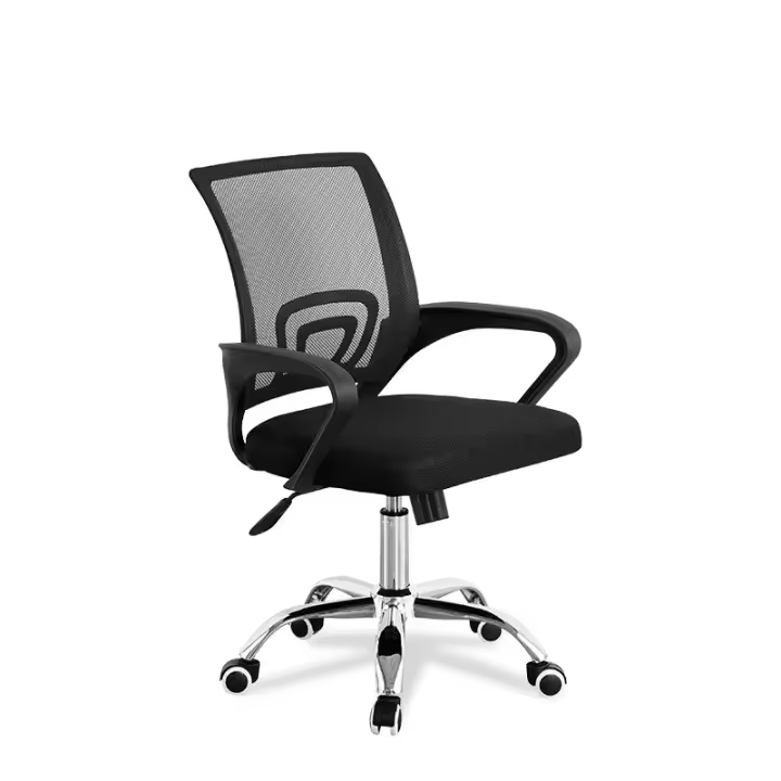 FURNITURE STYLE FS1156NG MARTINA Silla de Estudio Textil Color Negro - 1