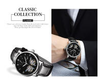 Reloj Mecánico Automático Para Hombre GUANQIN Marca De Lujo Resistente Al Agua Cristal De Zafiro Pulsera De Lujo Con Tourbillon Y Luminosidad - details 1
