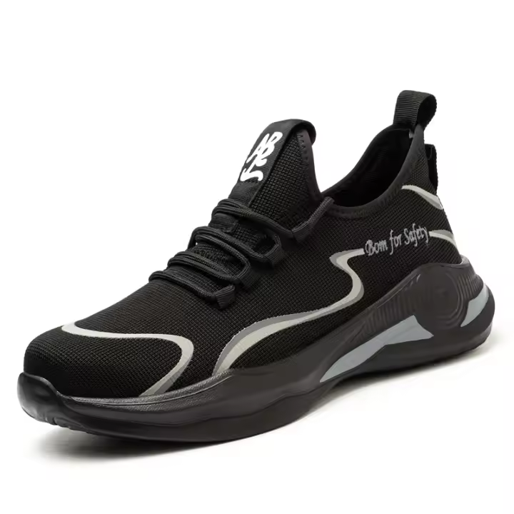 Botas De Seguridad Para Hombre Con Punta De Acero Indestructibles Zapatillas De Trabajo Zapatos De Fabricante Sin Capa Antirrápidos Y Resistente Al Agua - 1
